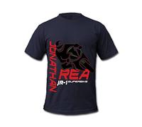 Cold Gun Design Jonathon Rea JR-1 SWC Superbike World Championship T-Shirts Navy