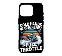 Cold Hands Warm Heart Full Throttle Snowmobile Case for iPhone 16 Pro