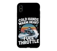 Cold Hands Warm Heart Full Throttle Snowmobile Case for iPhone XS Max
