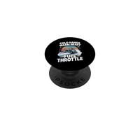 Cold Hands Warm Heart Full Throttle Snowmobile PopSockets Adhesive PopGrip