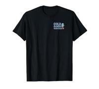 Cold Hands Warm Heart Winter Quote Cozy Cold Weather Saying Value Graphic T-Shirt, Men, Black, XL