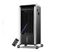 Cold hot Air Conditioner Household Mobile Air Cooler Purification Humidification 8h Timer 3 Wind Speed 7L Water Tank 4 in 1 Water Cooling Silver Black