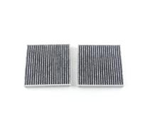 Cold Intake Filter Car Cabin Air Filter Set For 64319237157 For 64312284828 For F25 For F26 For X3 11-17 For X4 2016-2018