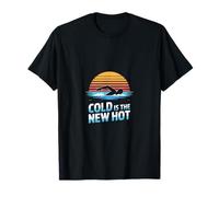 Cold is The New Hot Swimming Sunset T-Shirt