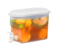 Cold Kettle with Faucet,2.8L Fridge Beverage Drink Dispenser with Spigot Cold Kettle with Faucet in Refrigerator Cold Kettle with Tap in The Fridge,Water Jugs Fruit Teapot Lemonade Bucket