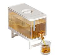 Cold Kettle with Spigot - 4.5 Litre Refrigerator Drink Dispenser for Juice and Beverages, Large Capacity Fridge Beverage Dispenser with Tap and Filter | Ideal for BBQs, Parties,