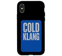 Cold Klang Minimal Sound Block Design Case for iPhone X/XS