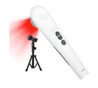 Cold Laser Therapy Device for Humans and Dogs, 808nm + 12pcs 660nm and Low Level Light Therapy, Portable Red Light Therapy Wand for Muscle and Joints Pain Relief with Stand, 3 Modes/ 4 Timer