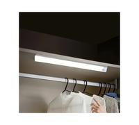 (Cold Light, 50cm/19.6in) 1pc Wireless Motion Sensor LED Strip Light, USB Rechargeable Battery-Powered, Non-Waterproof Indoor Lighting for Closet, Kitchen, Bathroom, Cabinet,