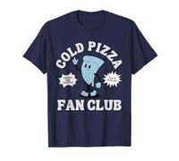 Cold Pizza Fan Club - Retro Vintage Funny Pizza Lover T-Shirt
