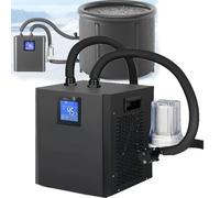 Cold Plunge Chiller for Ice Baths, Remote Control with Filter, 2 Insulated Water Pump Hoses, Enhanced Cooling Performance for Athletic Recovery