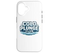 Cold Plunge Club Ice Bath Enthusiast Case for iPhone 16
