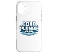 Cold Plunge Club Ice Bath Enthusiast Case for iPhone 16 Plus