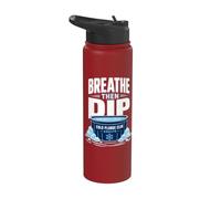 Cold Plunge Ice Bath Club Stainless Steel Insulated Water Bottle