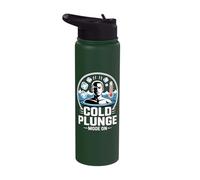 Cold Plunge Mode On Ice Bath Warrior Training Spa Stainless Steel Insulated Water Bottle