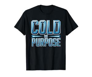 Cold Plunge Purpose Biohacker Lifestyle Ice Bath Therapy T-Shirt