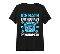 Cold Plunge Ritual Gift Ice Bath Culture Water Therapy Premium T-Shirt