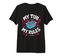 Cold Plunge Ritual Gift Ice Bath Culture Water Therapy Premium T-Shirt