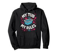 Cold Plunge Ritual Gift Ice Bath Culture water therapy Pullover Hoodie