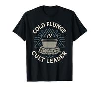 Cold Plunge Ritual Gift Ice Bath Culture Water Therapy T-Shirt