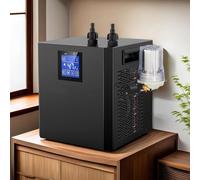 Cold Plunge Tub with Water Chiller System, High-Power Cooling Unit, 3-Micron Filter, Pump & Hose Kit for Muscle and Body Recovery