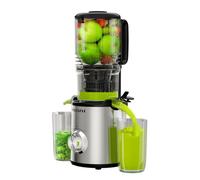 Cold Press Juicer Machine 300W, Professional Masticating Slow Juicer for Home Kitchen - Quiet Motor & Easy Clean Design