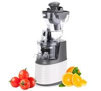 Cold Press Juicer Machine, Portable Slow Juicer with 76mm Wide Chute, Easy to Clean, Compact Design for Healthy Juice, Smoothies, Milkshakes - 576 Wipes Total