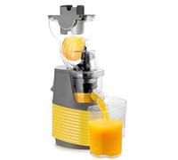 Cold Press Slow Juicer, Portable Masticating Juicer with 76mm Wide Chute, Easy Clean Detachable Cup, Healthy Juice Maker for Home Use, Great for Fruits and Vegetables