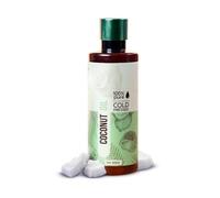 Cold Pressed 100% Pure Coconut Oil for Skin & Hair | Made from Whole Kernels of Tamil Nadu & Kerala | Body Massage Oil & Hair Oil | Zero Preservatives & Additives | 200ml