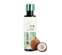 Cold Pressed 100% Pure Virgin Coconut Oil for Skin & Hair | Multipurpose Oil from Raw Coconuts of Tamil Nadu & Kerala | Body Massage Oil for Hair Growth, Shine & Smoothness | 100ml