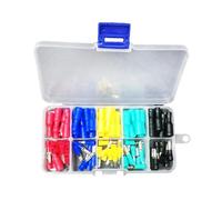 Cold Pressed Insulated Connectors Insulated Electrical Crimps Terminals Connectors Save Time 5 Colors 100PCS Industrial Wire Terminal