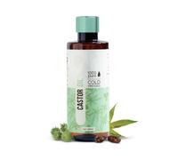 Cold Pressed Jamaican Black Castor Oil for Hair & Eyelash Growth | 100% Pure Arandi Oil for Women & Men | For Skin & Hair Nourishment | With Vitamin E, Omega-6 & 9 | Mineral Oil-Free | 200ml