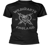 COLD-PRESSED LEMON The Wildhearts 'England 1989' T Shirt Black L