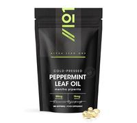 Cold-Pressed Peppermint Oil 50mg - 15mg Menthol - 180 Softgels - Fast Absorbing & Easy to Digest - Natural Peppermint Oil Digestive Supplement (6 Months Supply) by Alpha01