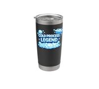 Cold Process Legend Funny Soap Making Cold Process Shirt Stainless Steel Insulated Tumbler