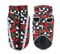 Cold-proof Large Dog Snow Jacket With Zipper Waterproof Reflective Warm Bulldog Shepherd Greyhound Labrador Work Clothes,A,4XL