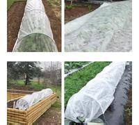 Cold Proof Non Woven Fabric for Plant For Protection with Frost Resistance and Tear Resistant Durability for Winter Garden and Balcony Use (3 * 15 m White)