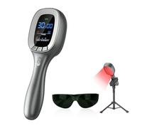 Cold Red Light Therapy Device - Dual Wavelength 8×808nm & 30×650nm Red Light Therapy Wand - Handheld Infrared Light Therapy for Body, Knee, Shoulder, Back, Muscles, Joints and Pets