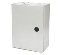Cold-Rolled Steel Electrical Enclosure, Wall-Mounted Outdoor Junction Box for Electronic Equipment, Weatherproof Protection