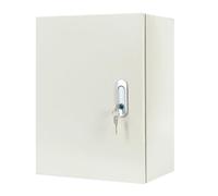 Cold Rolled Steel Junction Box, Universal Project Box with Lock, Heat Dissipation, Mounting Plate for Indoor and Outdoor Electrical Installations