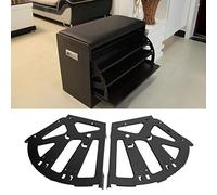 Cold Rolled Steel Shoe Cabinet Flip Rack Hinge Wear- Drawer Accessory for Increasing Capacity