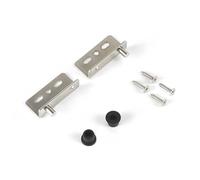 Cold Rolled Steels Corner Codes L Shape Corner Bracket Concealed Upper Lower Hinge Clip Fastener Cabinets Door Hinge Heavy Duty Concealed Shaft Door Hinges