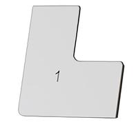 Cold Rolled Steels Paint Scraper Curved Concrete Trowel Dry Wall Taping Tool for Professional Construction Projects Construction Spatulas