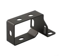 Cold Rolled Wire Control Tray Office Cable Organizer Under Desk Mounting Bracket for Data Centers - Rust Resistant Black Steel Tray 1.5mm(M)