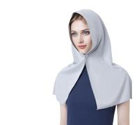 Cold sense sun protection head towel, sunscreen UV protection >99%, >UPF50+ breathable sweat-absorbent and quick-drying, snap closure anti-slip suitable for running/beach/fitness/party/fishing/riding