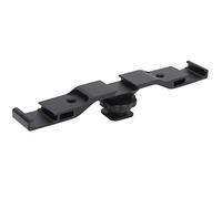 Cold Shoe Extension Mount Bar for Camera, Microphone & Fill Light - Durable Aluminum Alloy Bracket