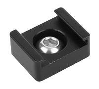 Cold Shoe Mount Adapter Base with 1/4 Inch Screw Mount Camera SLR Cage Quick Release Expansion Fixed Accessories for Microphone, Monitor, Fill Light