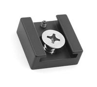 Cold Shoe Mount Adapter Base With 1/4inch Mounting Screw For Camera Cage Flashing LED Light Microphone Hot Shoe Adapter