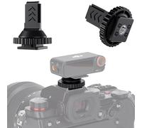 Cold Shoe Mount for DJI Mic 2 with 1/4" 20,Camera Adapter for DJI Mic 2 Wireless Microphone Receiver,Cold Shoe Adapter Compatible with DSLR Mirrorless Camera for Vlog Video Recording (Only for Mic2)