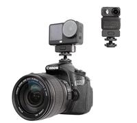 Cold Shoe Mount With Magnetic Quick Release for DJI Osmo Action 6 & DJI Osmo Nano - Versatile Expansion Tool for Dual-Angle Shooting, Aluminum Alloy, 1/4" Screw Hole, for Tripods and Selfie Sticks